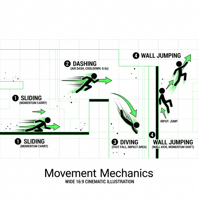 OvO Game Advanced Movement Patterns