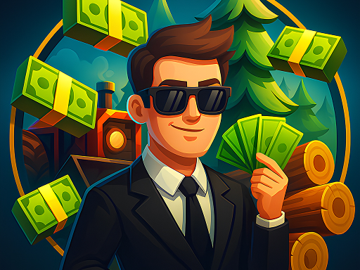 Thumbnail image of Billionaire Lumber Empire: Idle Tycoon from arcade games category on ovo game