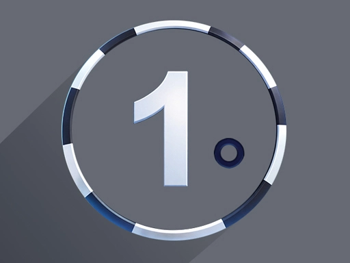 Navigate the hazards in Circle Dash Ball Game Detailed hazard patterns showing the escalating difficulty of Circle Dash Ball Game