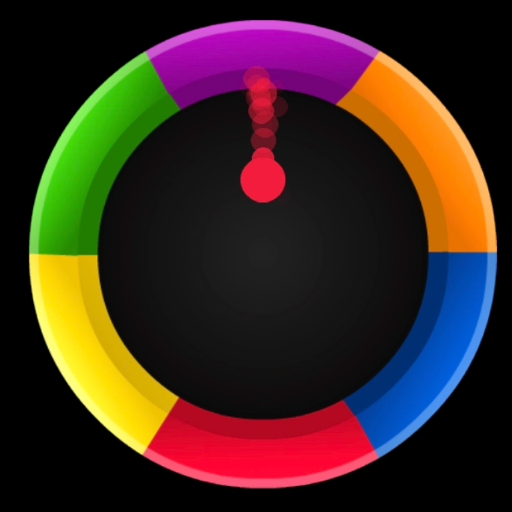 Master the neon spectrum in Color Spin Puzzle Color Spin Puzzle precise timing and coordination interface with vibrant visual feedback