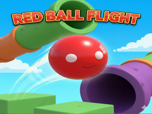 Navigate tricky obstacles in Red Ball Flight Red Ball Flight complex obstacle avoidance with narrowing gaps and moving elements